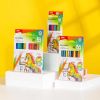 Creioane colorate 24 culori/set, DELI Enovation